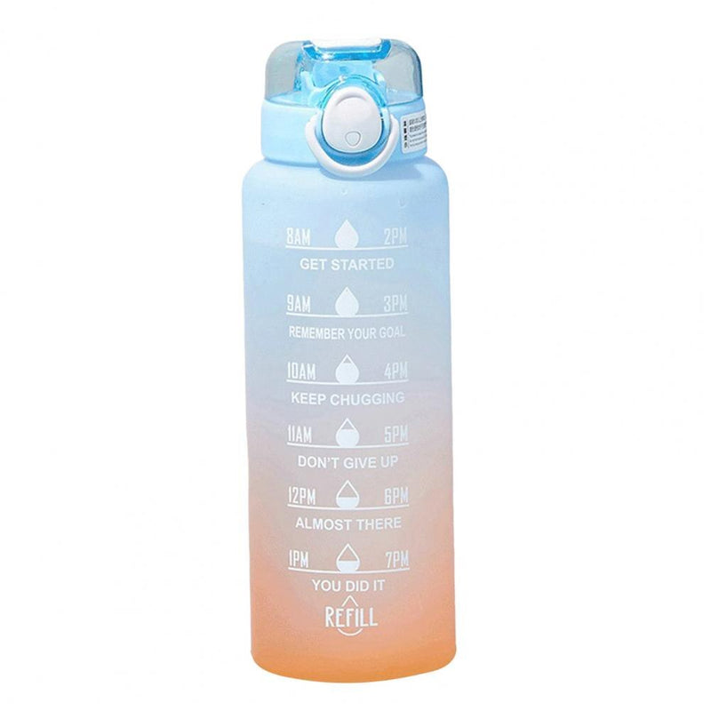 Garrafa de Água Motivacional de 1 Litro - HealthSt™